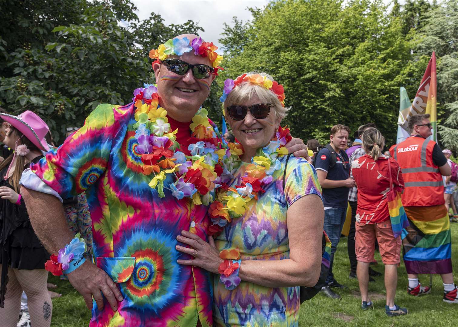 Jan and Tim from Dover enjoyed their day. Picture: Jo Court