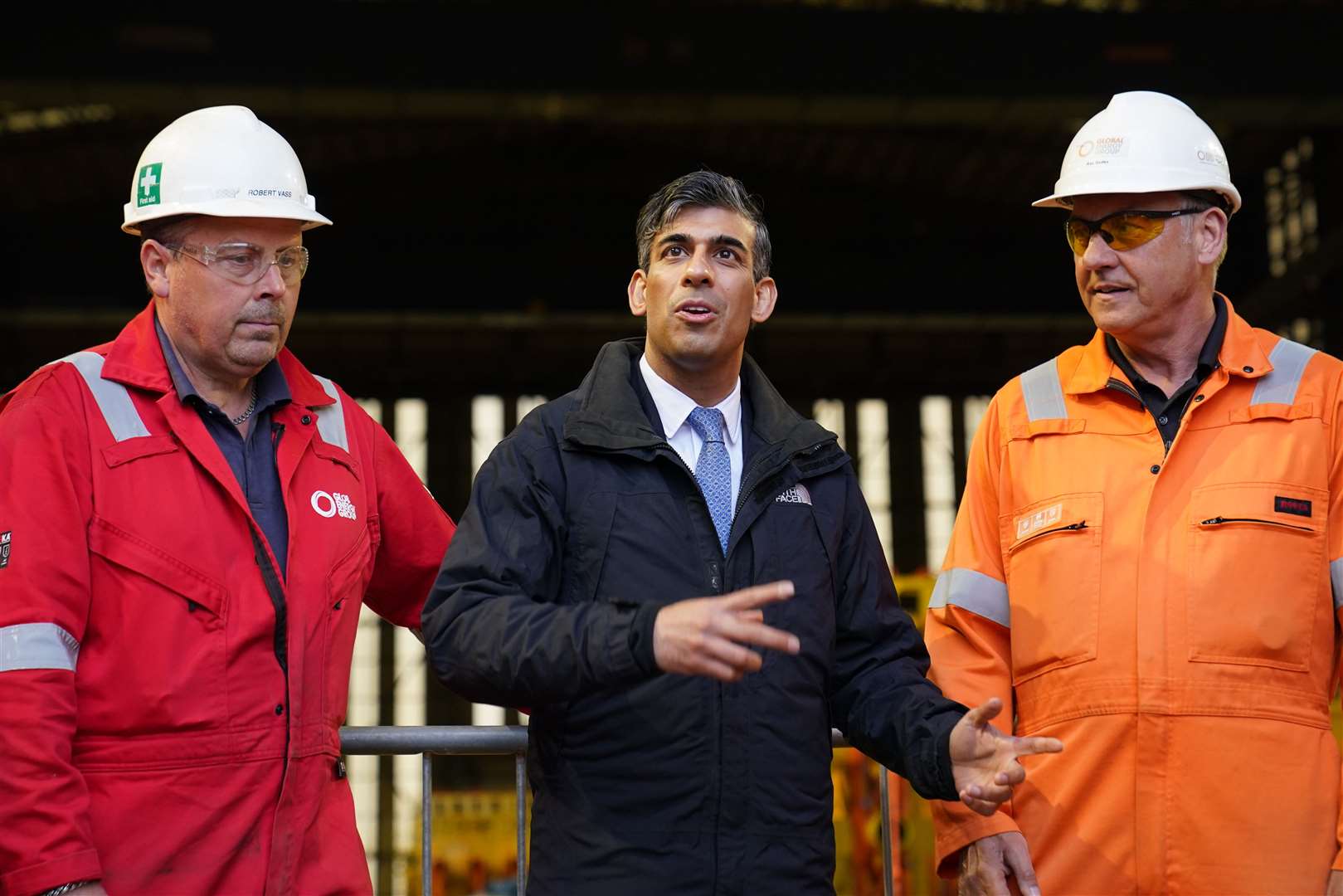 Prime Minister Rishi Sunak visited Inverness on Thursday but will be in Northern Ireland on Friday (Stefan Rousseau/PA)