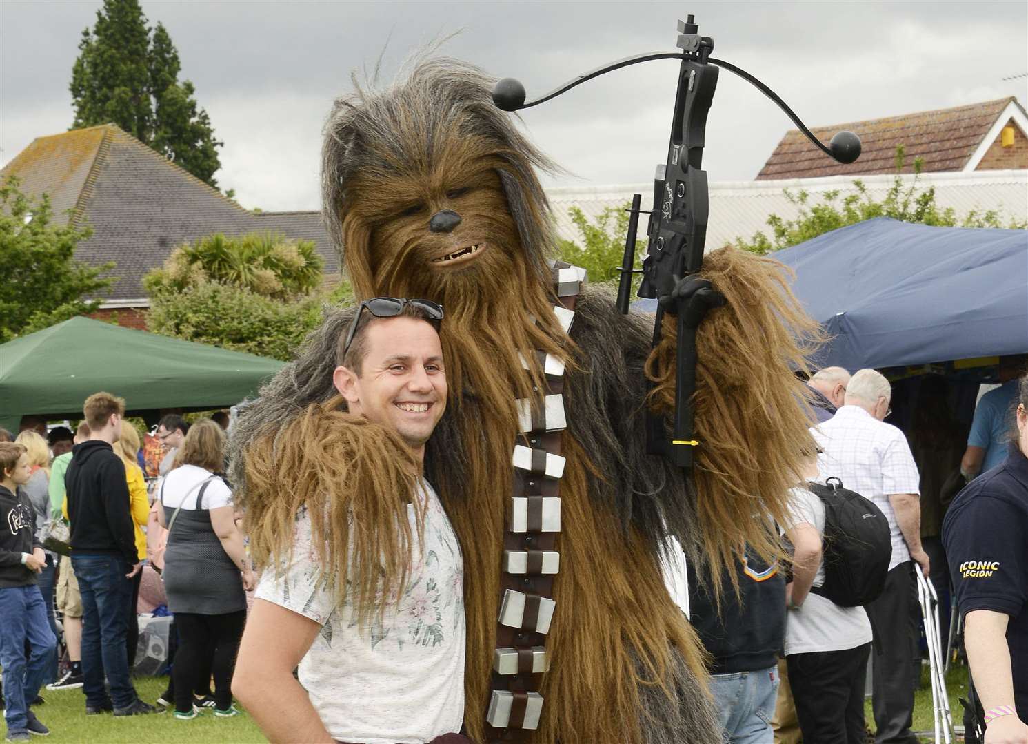 Chewbacca from Star Wars at Sci-Fi by the Sea at Herne Bay Junior School. Picture: Paul Amos