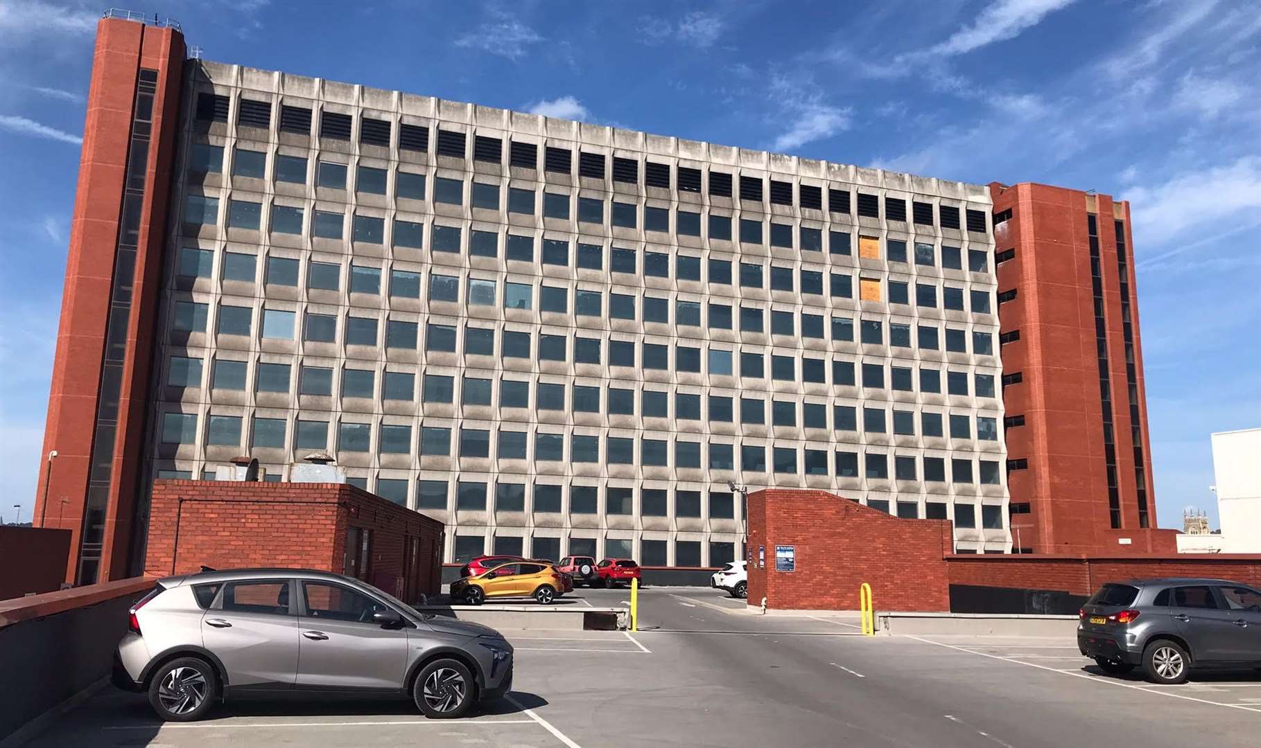 Mountbatten House on top of the Pentagon centre in Chatham is to be converted into apartments over the coming years