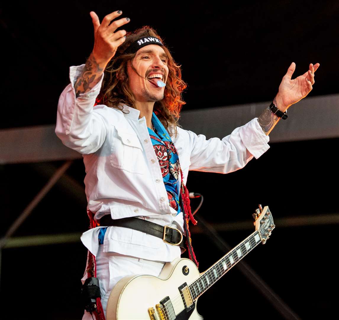 Justin Hawkins of The Darkness Picture: Chris White