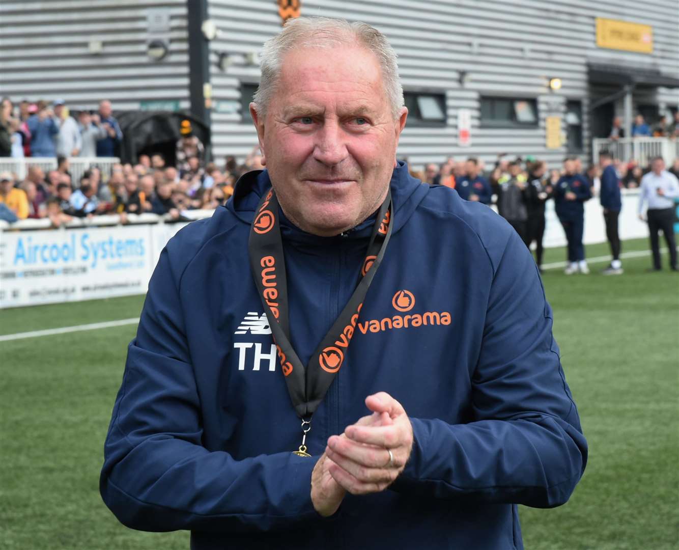 Maidstone United No.2 Terry Harris. Picture: Steve Terrell