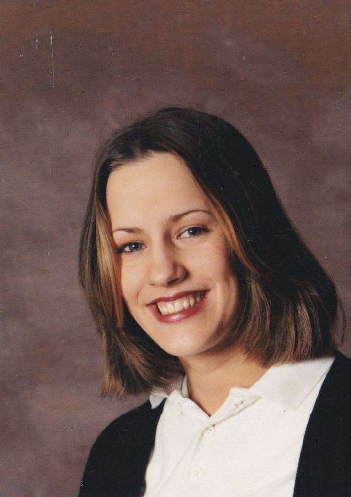 A photo of Caroline Flack taken in the 1990s (Channel 4/Family Handout/Flack Family/PA)