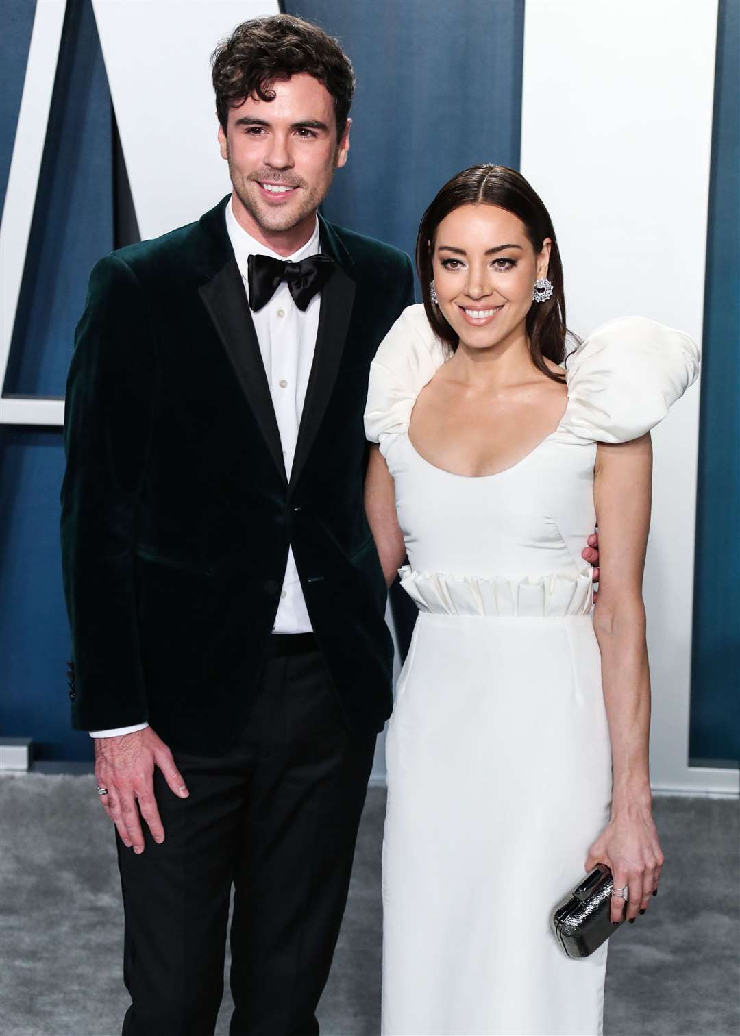 Jeff Baena and Aubrey Plaza (Alamy/PA)