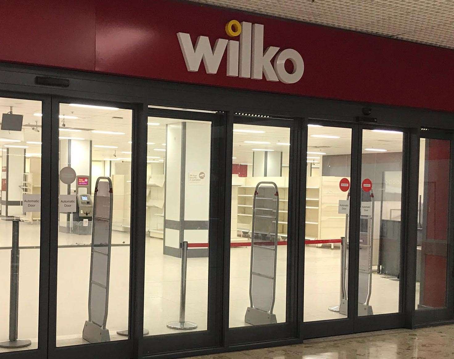 Former Wilko in The Pentagon Shopping Centre, Chatham, up for rent