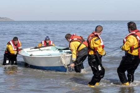 Whitstable lifeboat crew