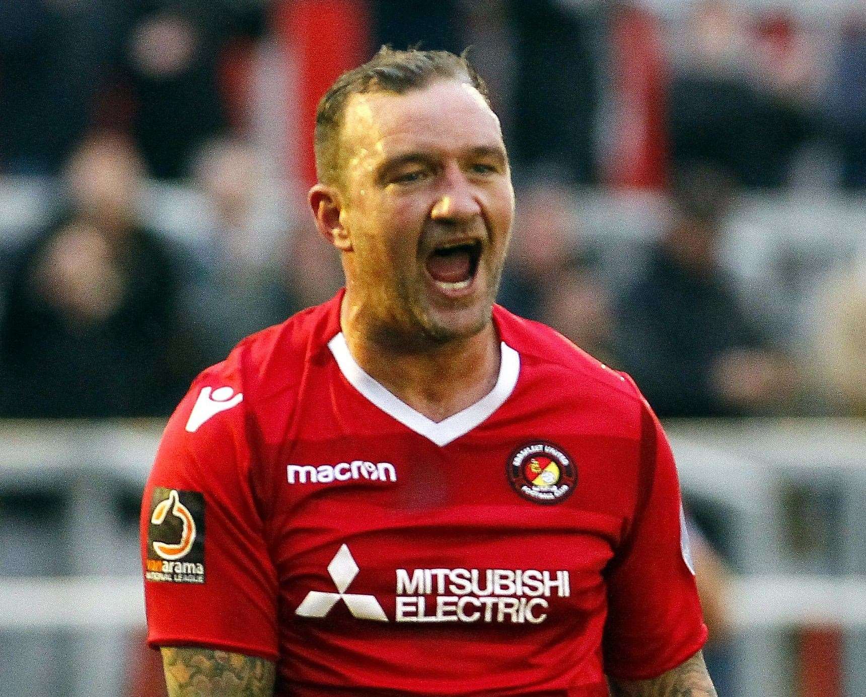 Danny Kedwell enjoyed big success at Ebbsfleet and still runs their academy Picture: Sean Aidan