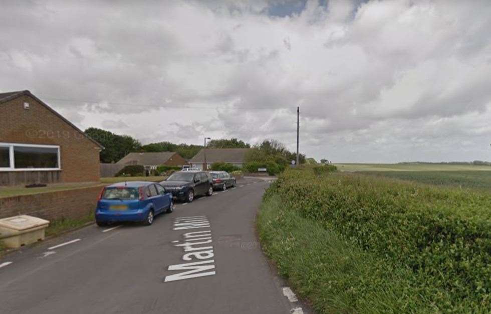 Station Road, Martin Mill in Dover. Picture: Google Street View