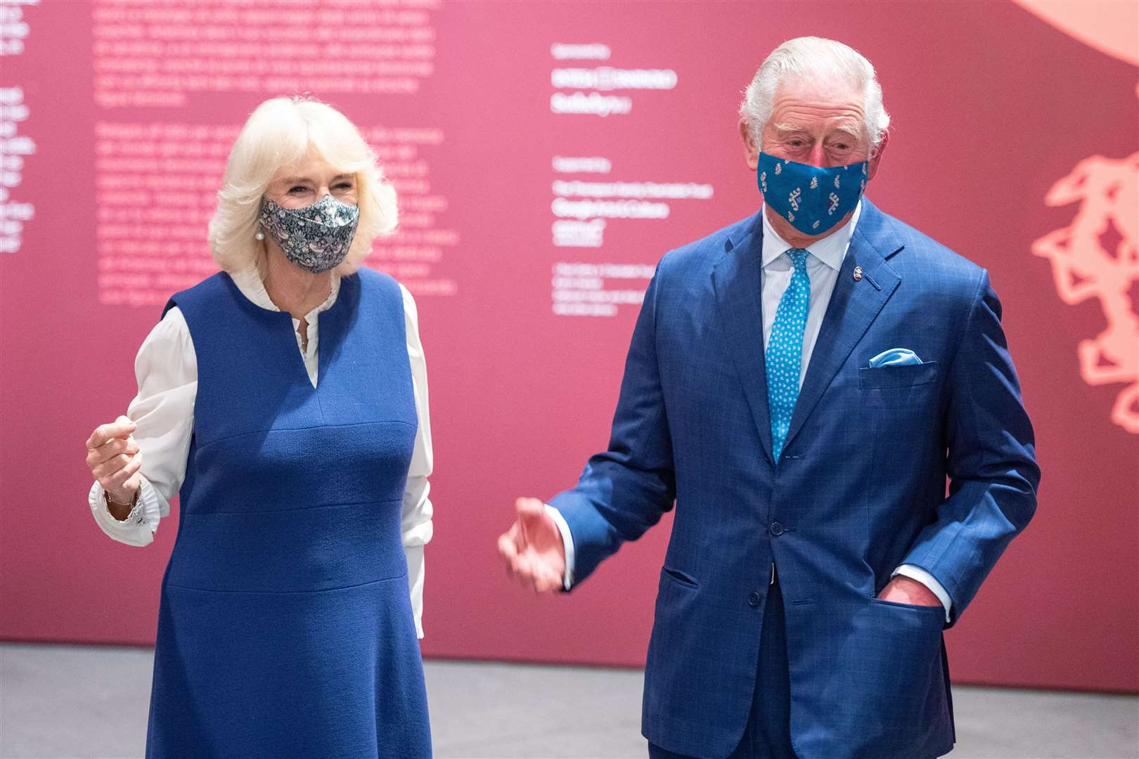 The Prince of Wales and Duchess of Cornwall during a visit to the National Gallery in December (Dominic Lipinski/PA)