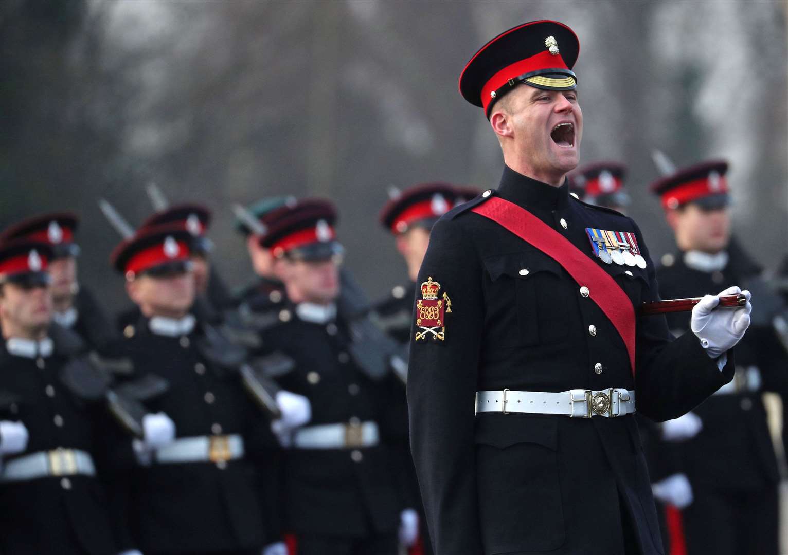 Recruits were reportedly told that gyms would shut and alcohol would be banned (Hannah McKay/PA)