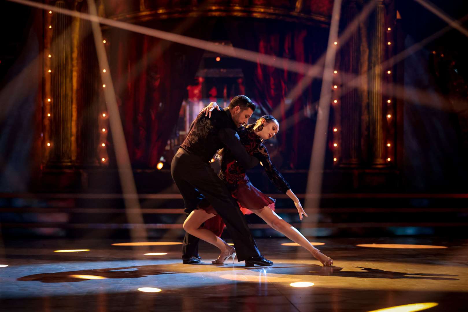 This Argentine Tango for the couple a perfect 40. Credit: BBC - Photographer: Guy Levy