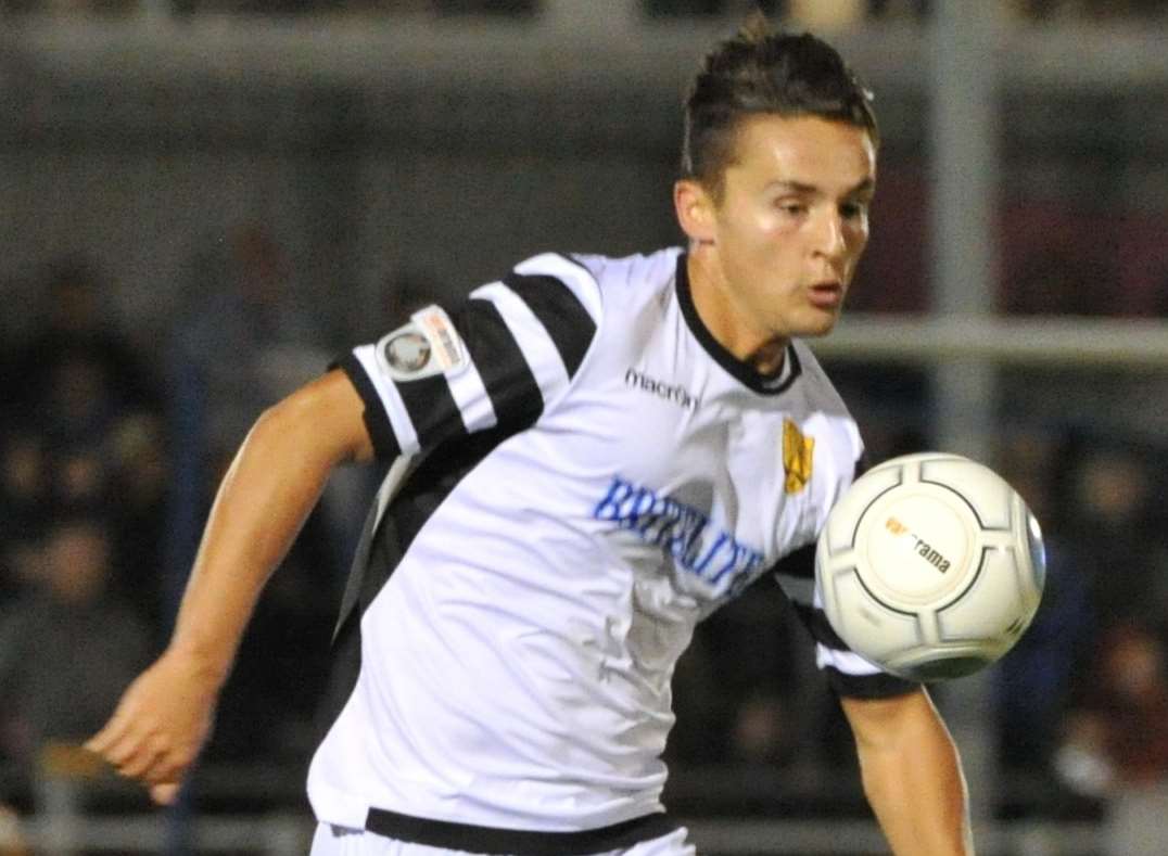 Maidstone defender Josh Hare. Picture: Steve Terrell