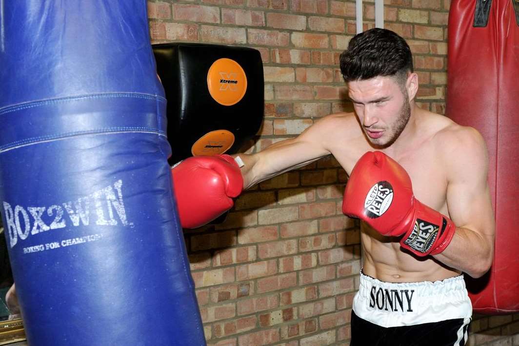 Rochester boxer Sonny Whiting