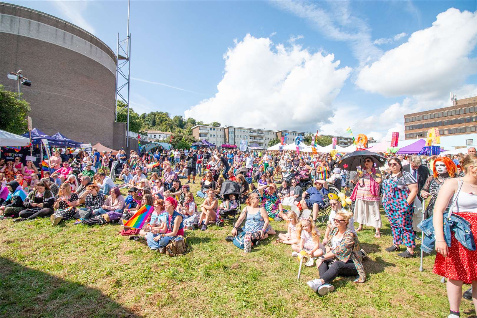 Hundreds of people attended last year’s Dover Pride. Picture: David Goodson/Dover Pride