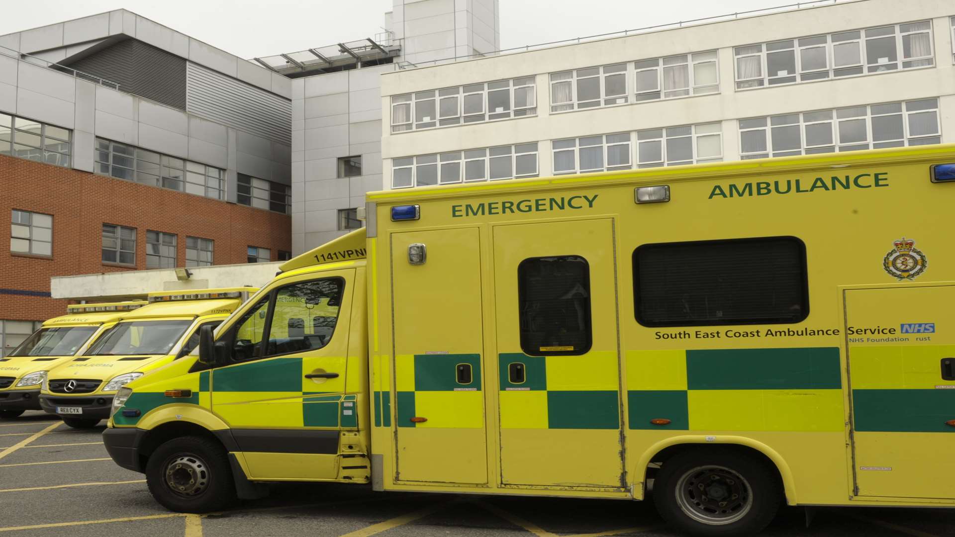 There was a delay in the ambulance arriving. Library picture