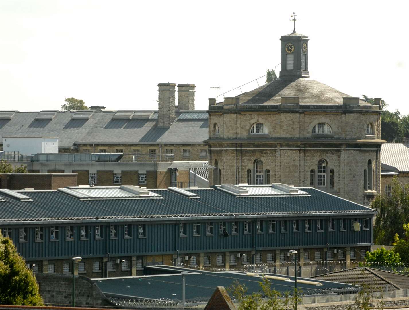 Maidstone Prison, where the accused had been for just weeks when the incident happened