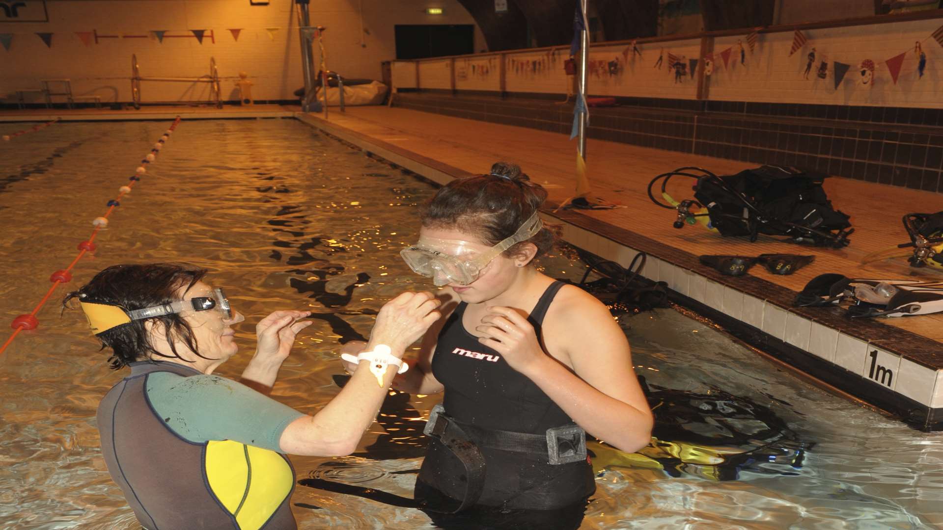 Scuba tuition at Strood