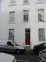 The street in Folkestone where the body was found