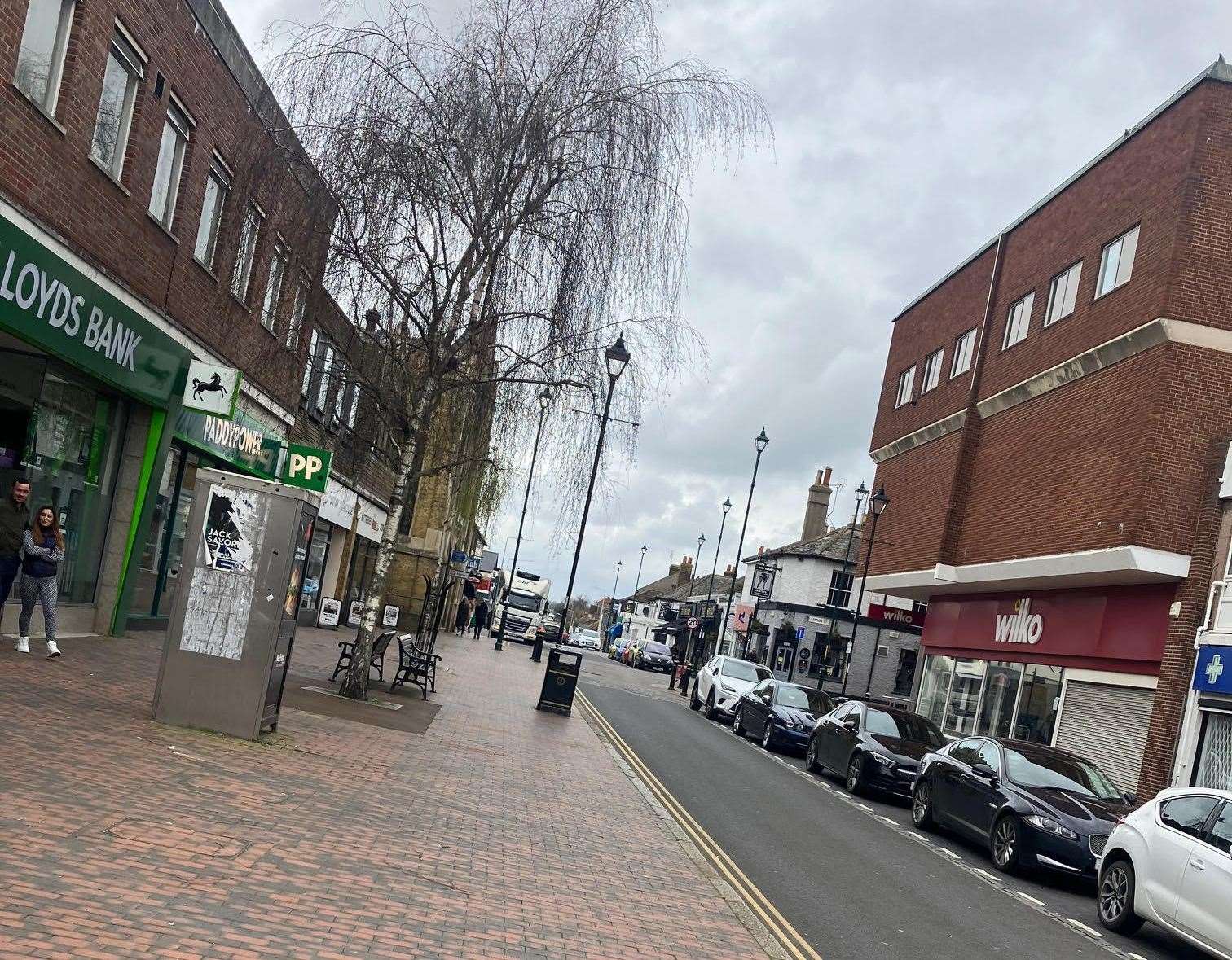 The dispersal order covers areas in Sittingbourne, including the High Street