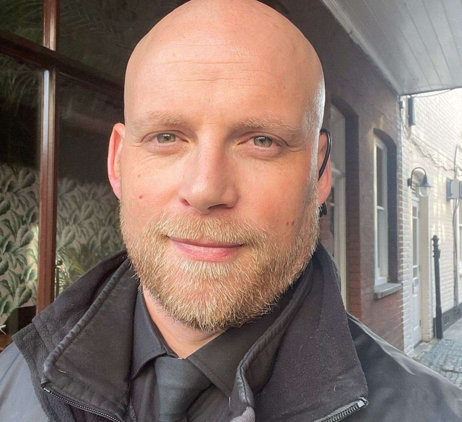 Rob Riddle is one of the head doormen at The Cuban in Canterbury High Street. Picture: Rob Riddle