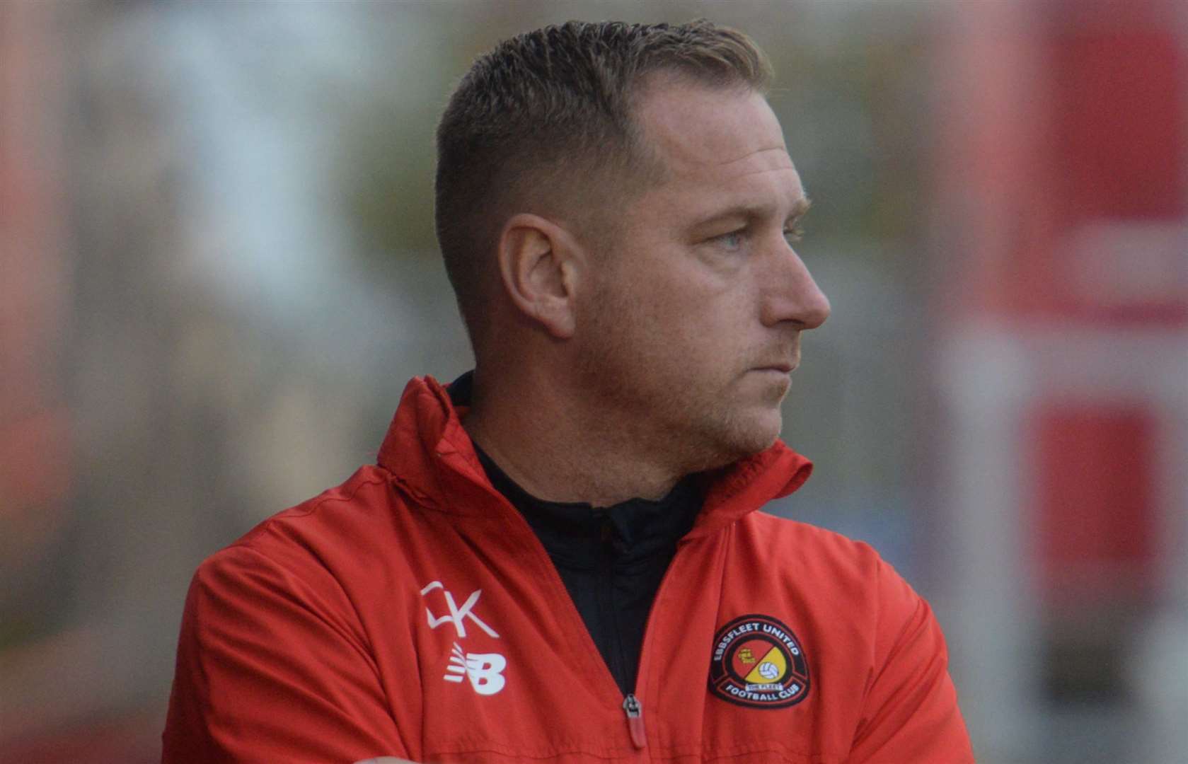 Ebbsfleet manager Dennis Kutrieb. Picture: Chris Davey