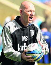 Gillingham manager Mark Stimson