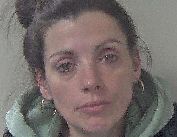 Amie Lynn was jailed for 10 years. Pic: Kent Police