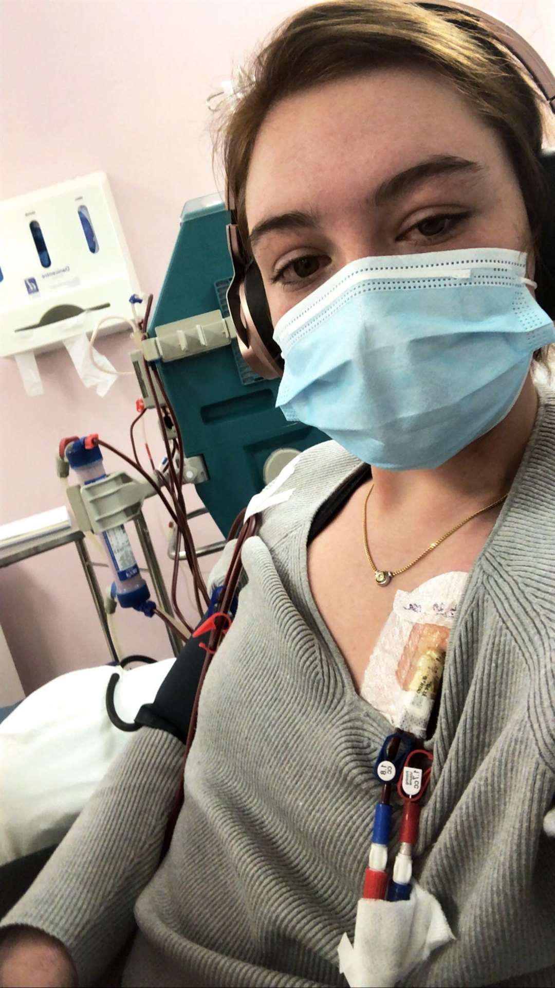 Seyda Oates was on dialysis for her kidney (Seyda Oate/PA)