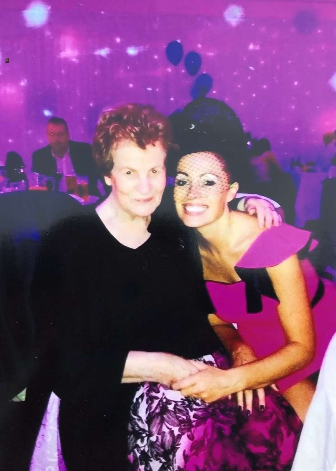 Martina Ferguson (right) pictured at a family wedding in 2012 with her mother Ursula Derry (Family handout/PA)