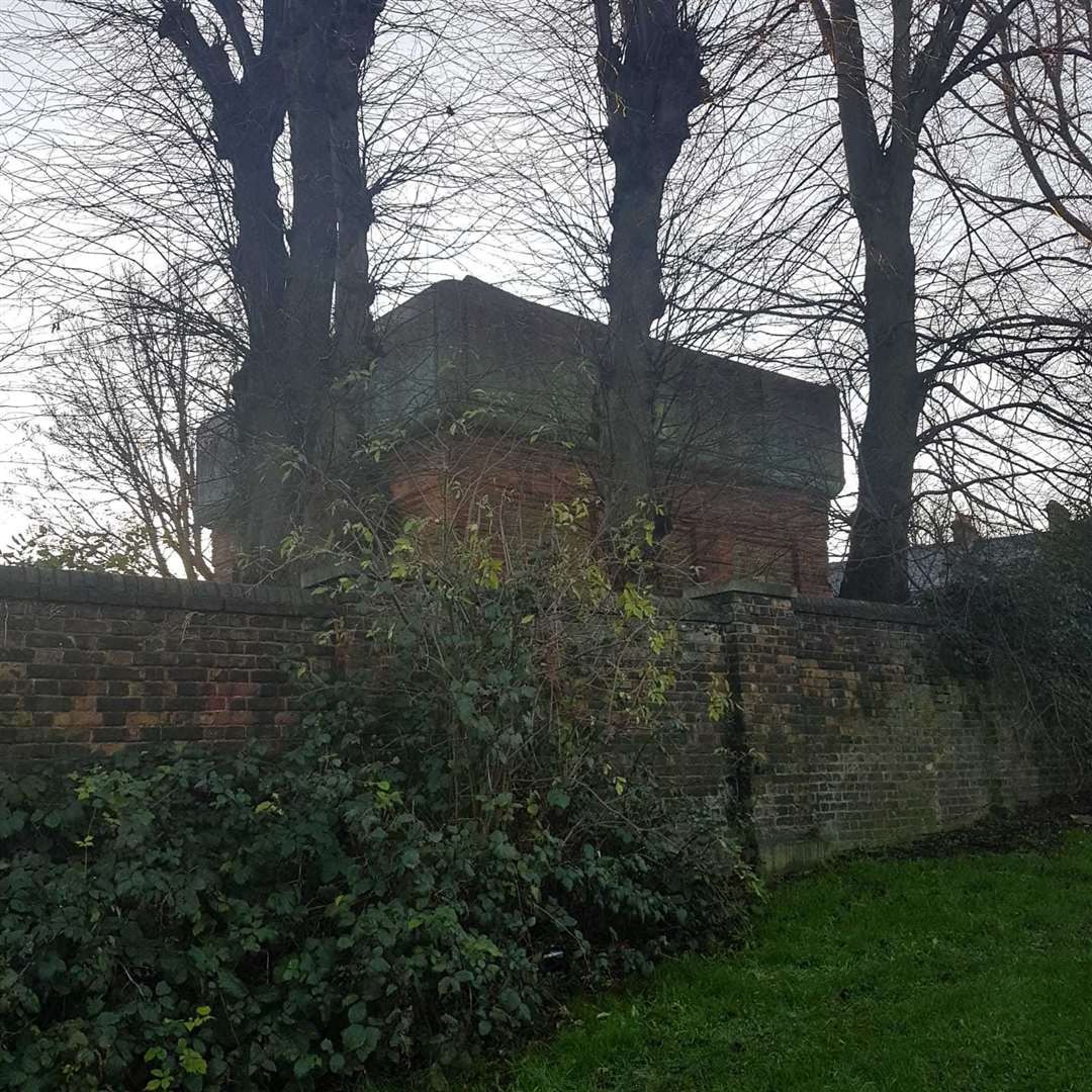 The Milton Barracks water tower