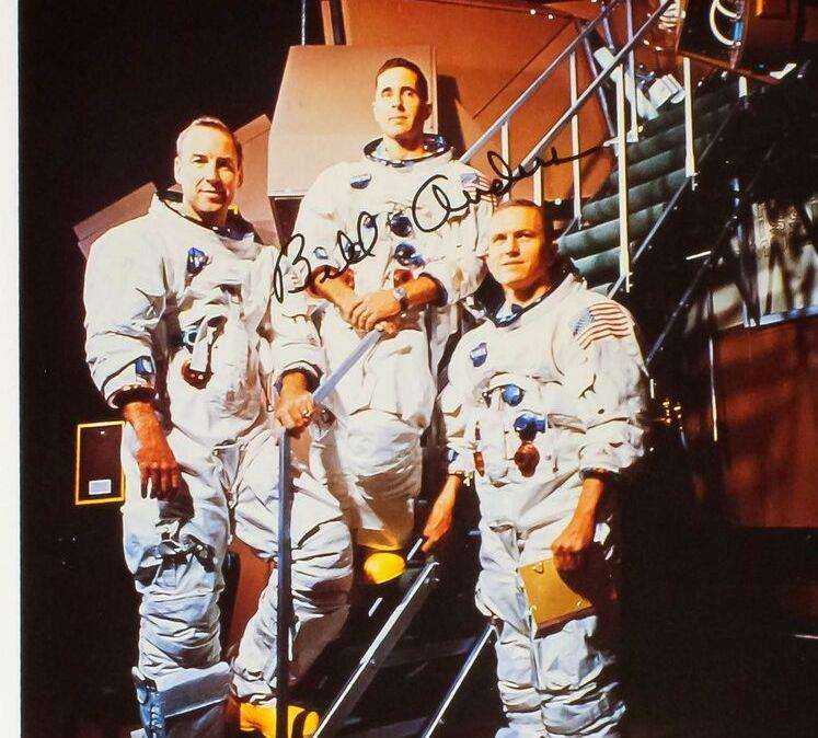 The second manned Apollo 8 mission