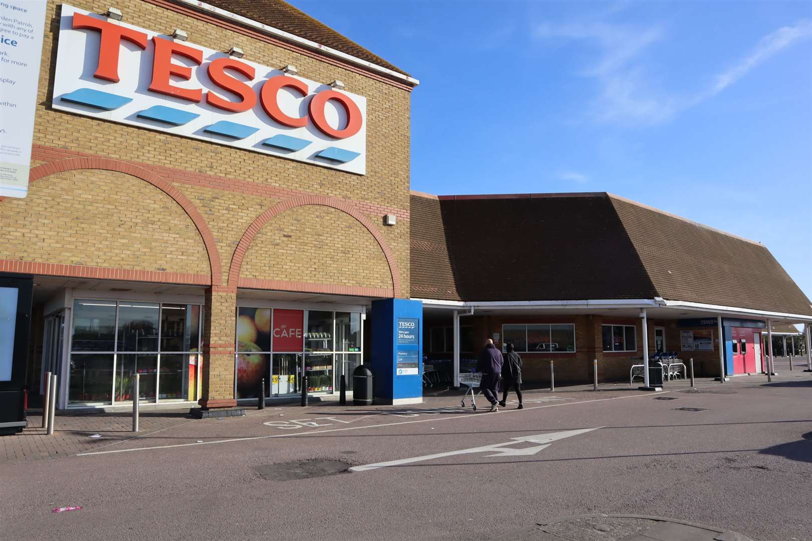 Tesco supermarket and petrol station in Sheerness get facelift