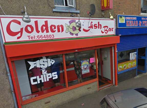 Fire crews attended a blaze in chip shop's fryer