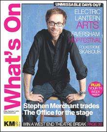 Stephen Merchant is this week's What's On cover star