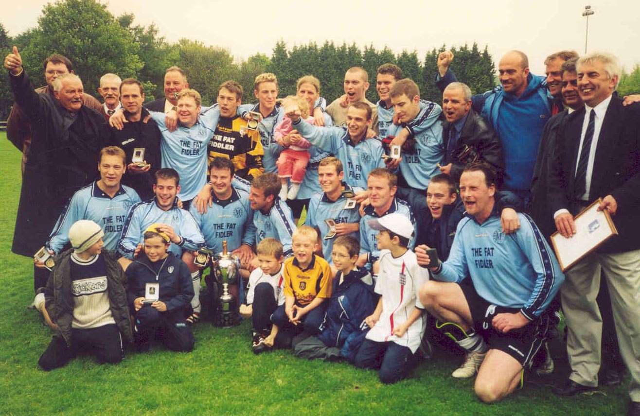 Market Hotel, Kent Sunday Premier Cup winners in 2002. They were the first team from Ashford to win the trophy