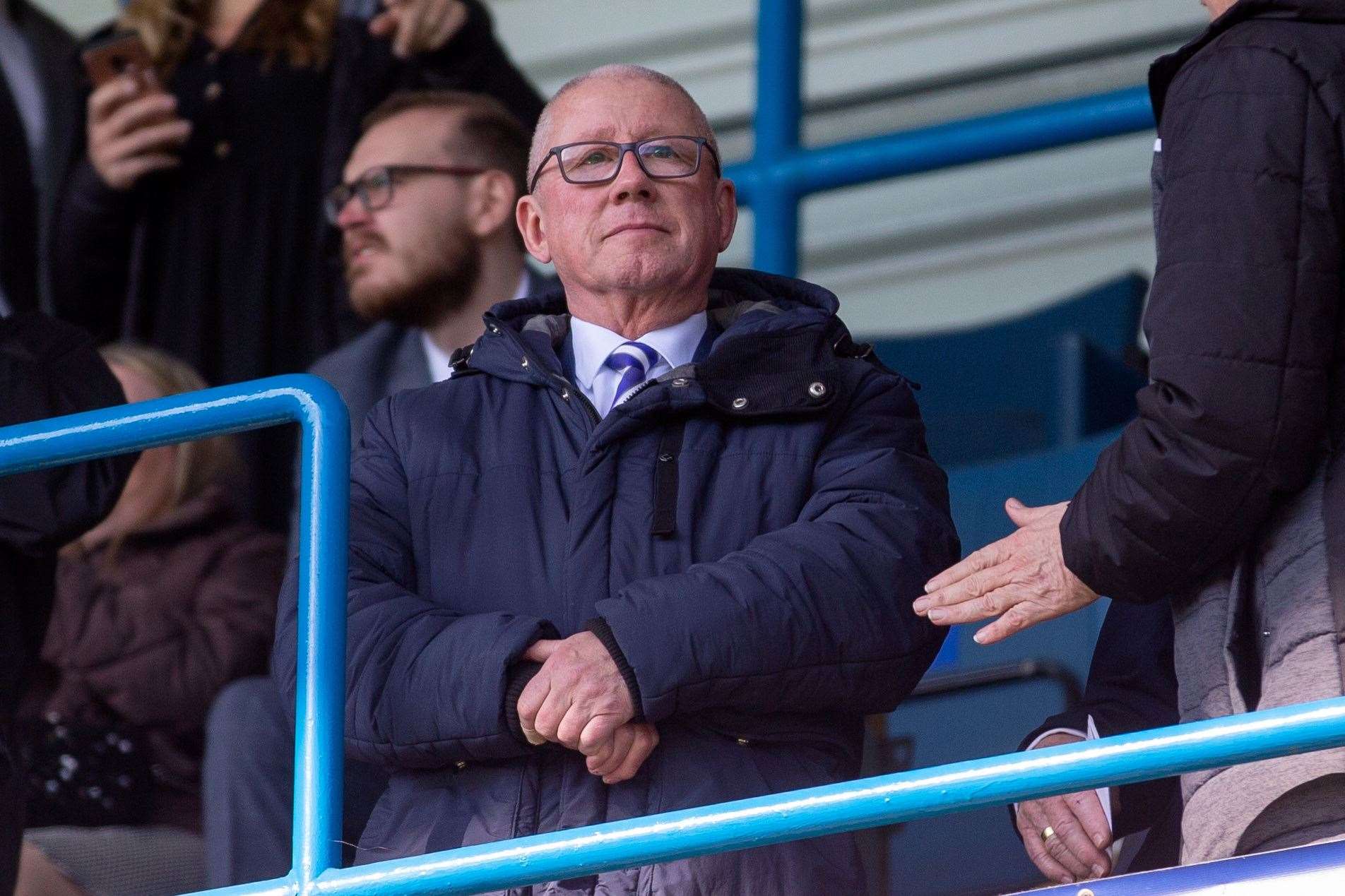 Gillingham shareholders voted on the future of former chairman Paul Scally at a general meeting on Thursday Picture: KPI