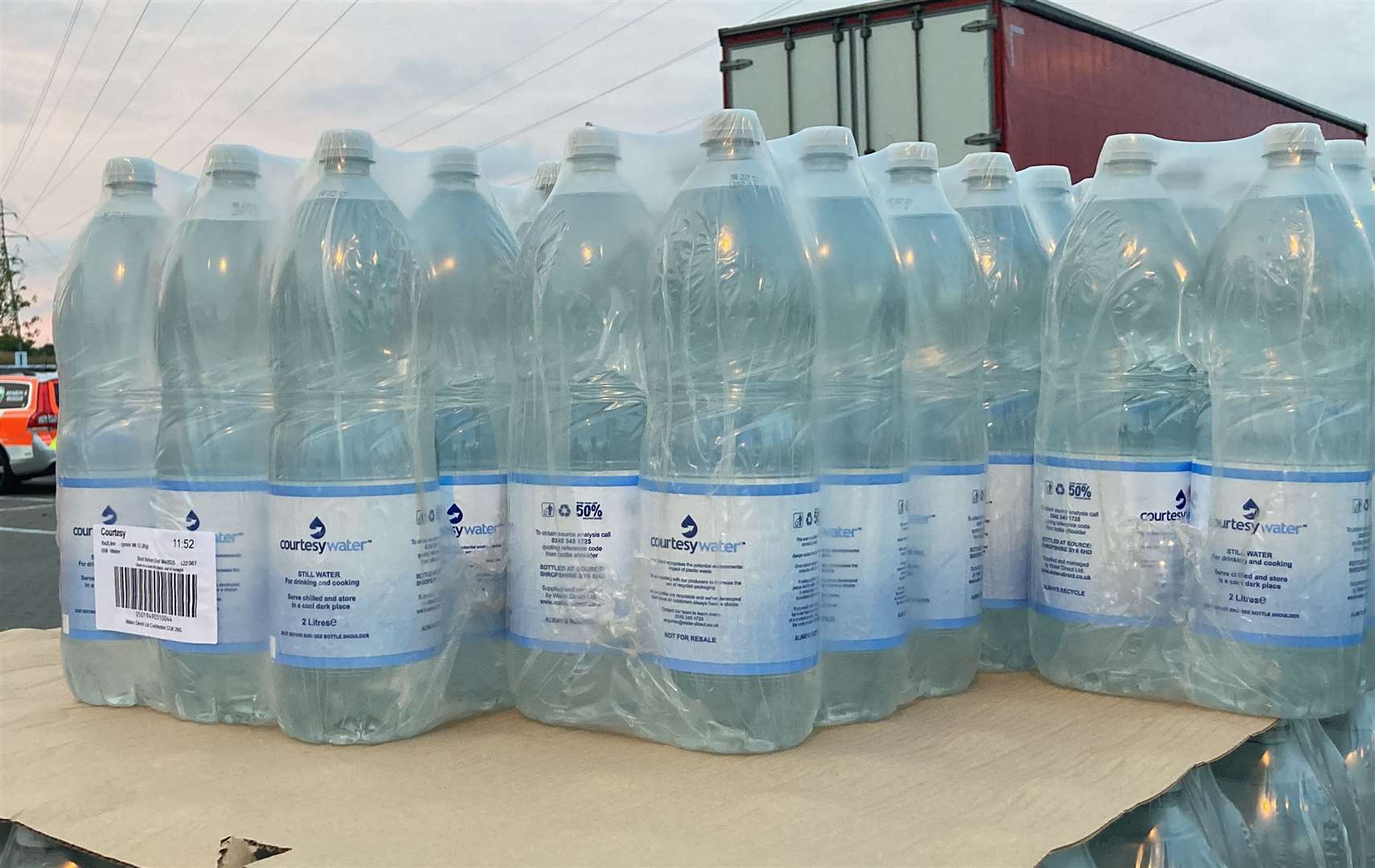 Bottled water was distributed by Southern Water. Stock picture: John Nurden