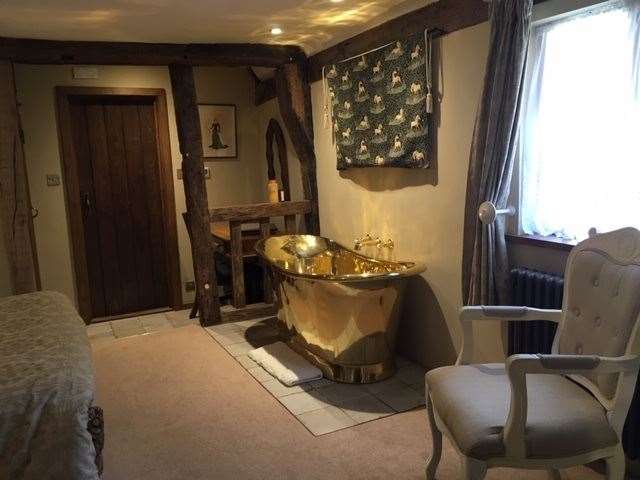 The Chequers Inn has six 14th century-style bedrooms