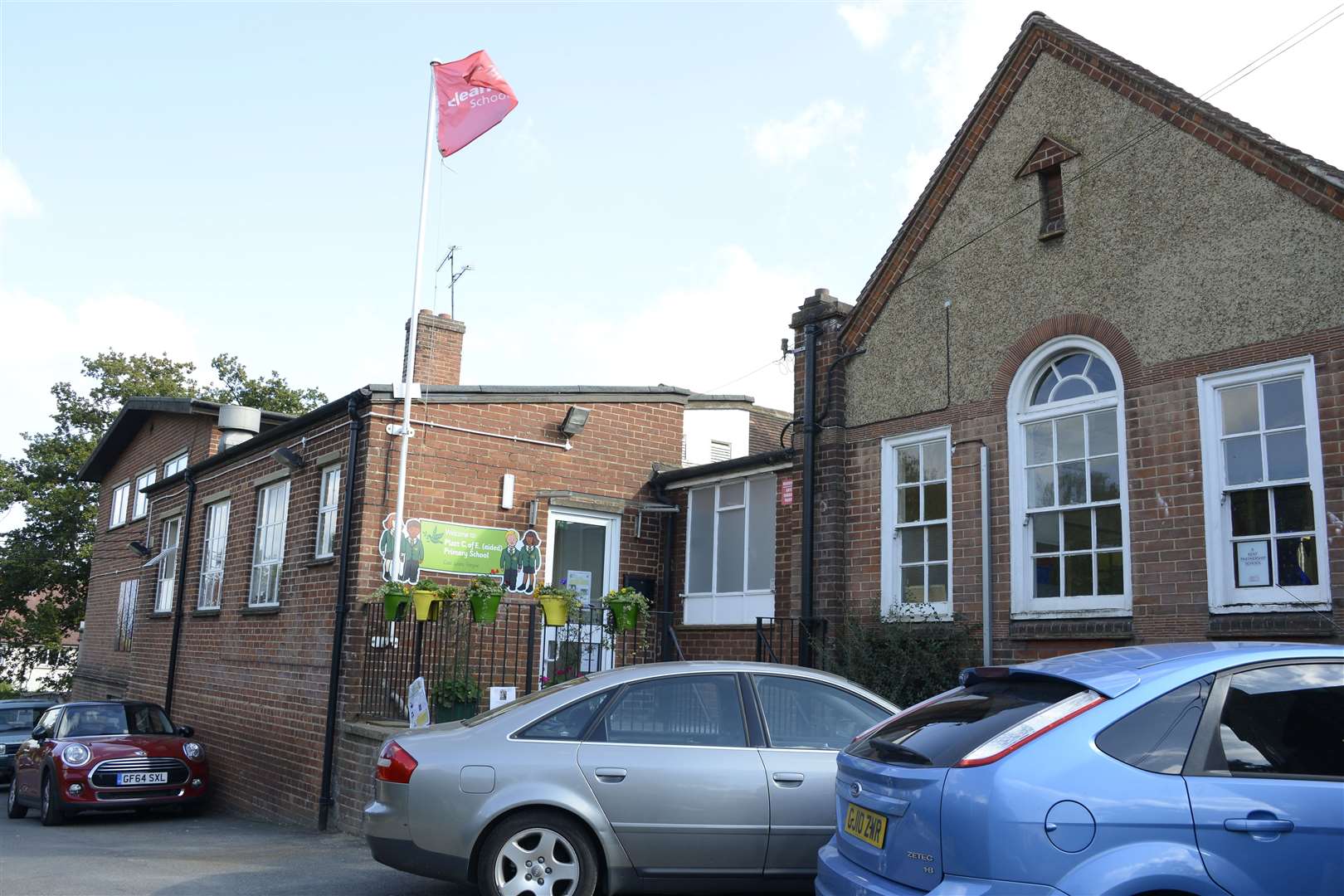 The existing school building dates from 1912