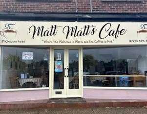 Matt Endersby's cafe in Chaucer Road Sititngbourne. Picture: Matt Endersby