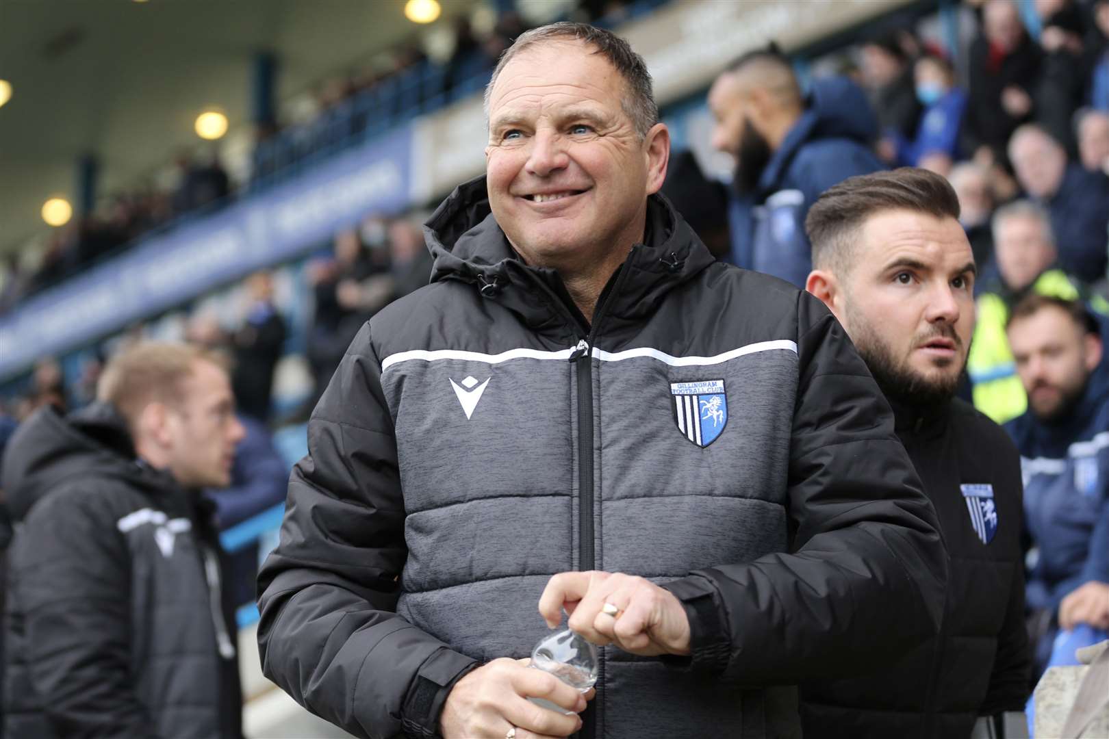 Steve Lovell and Alex MacDonald are in caretaker charge at Gillingham Picture: KPI