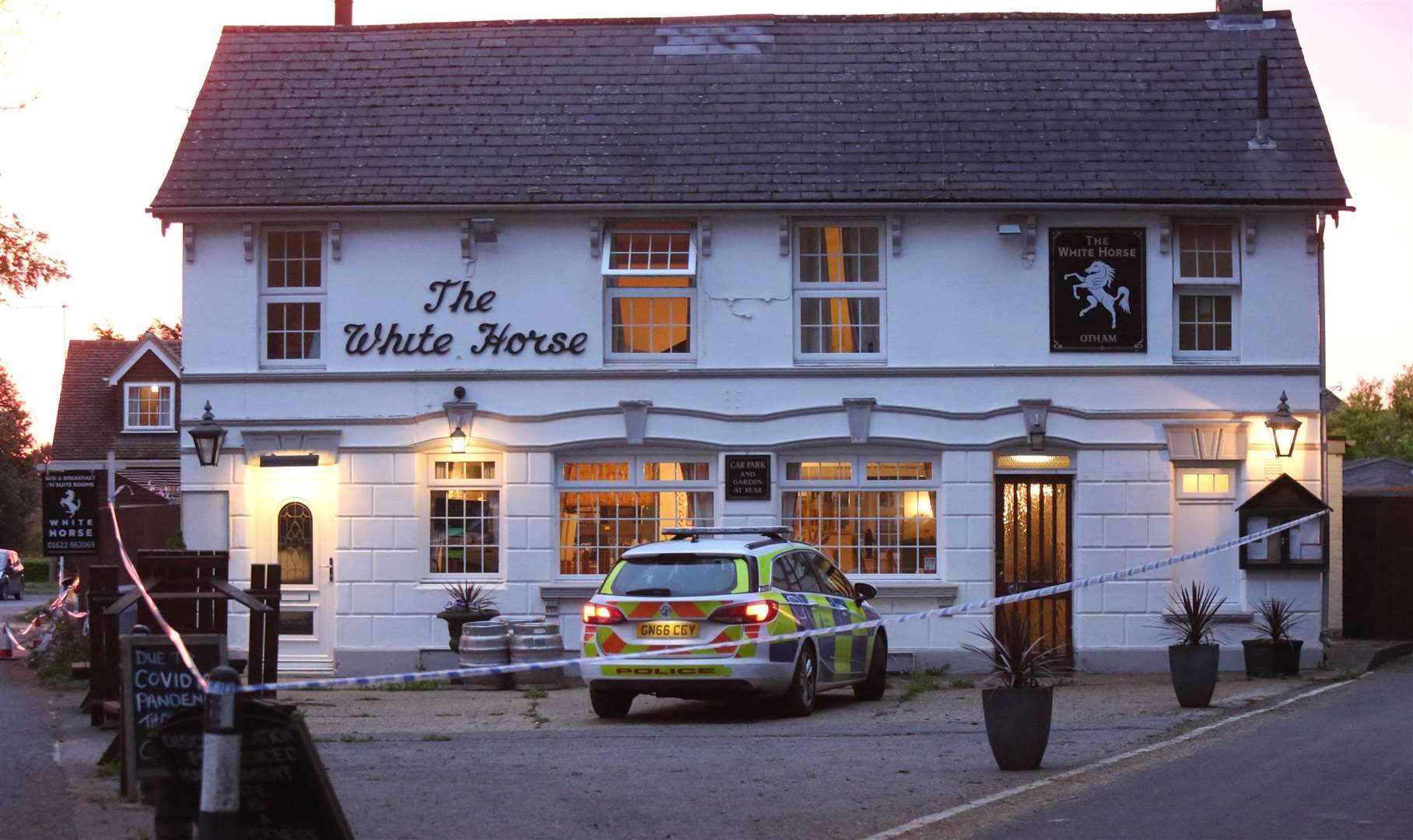 Police were called after an altercation in White Horse Lane Picture: UKNiP