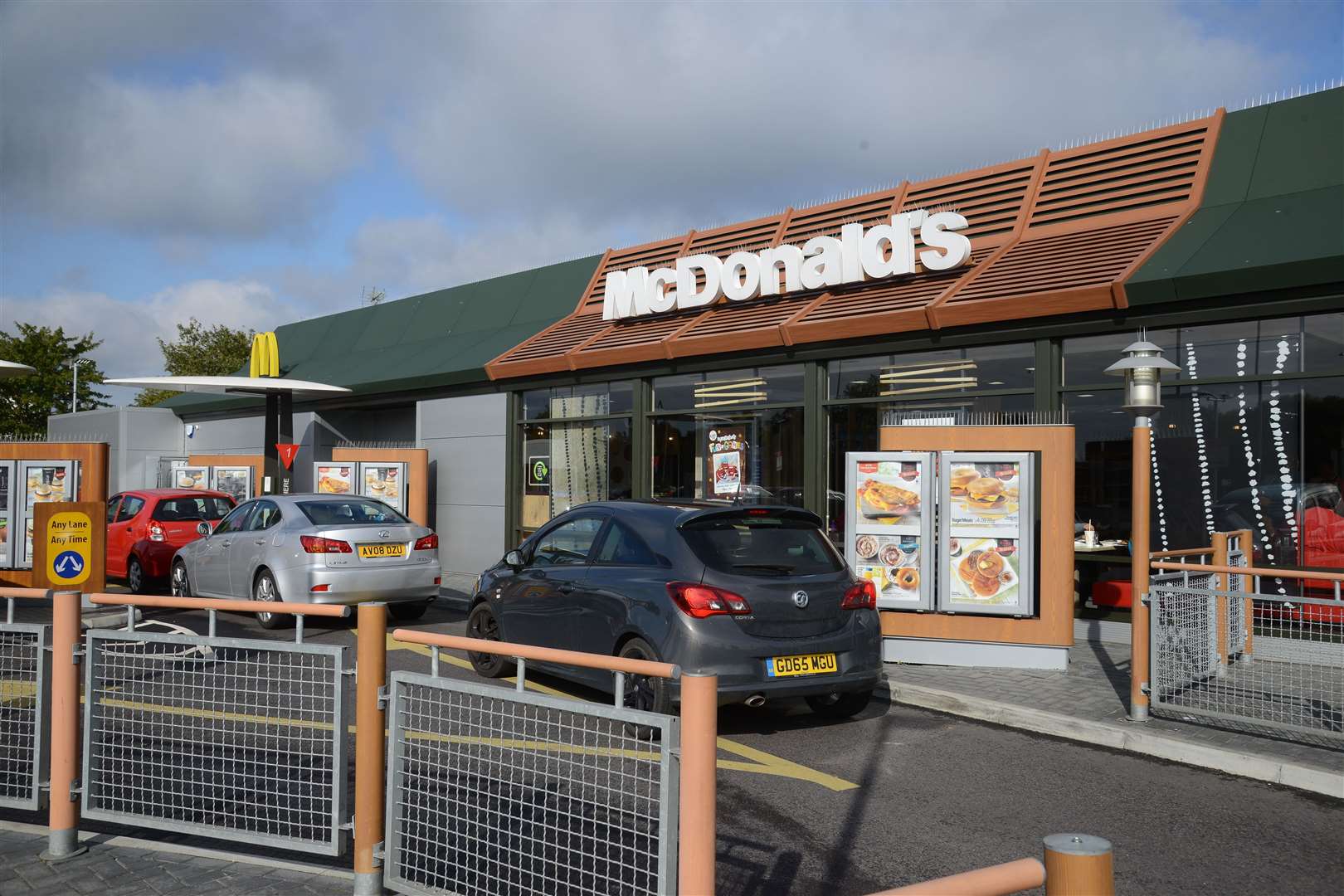 There has been a positive case of coronavirus at McDonald's Orbital Park. Picture: Gary Browne