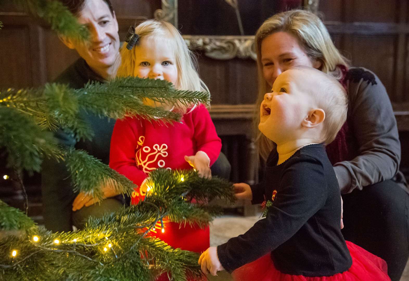 Decorating the tree at home is often a fun family activity. Stock picture: National Trust/James Dobson