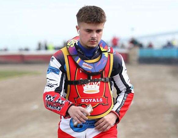 Kent Royals rider Nathan Ablitt. Picture: Amanda Morrison