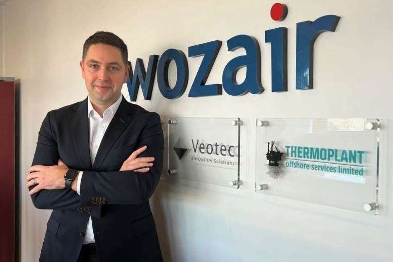 John Foley has taken over as group MD of Gillingham-based Wozair