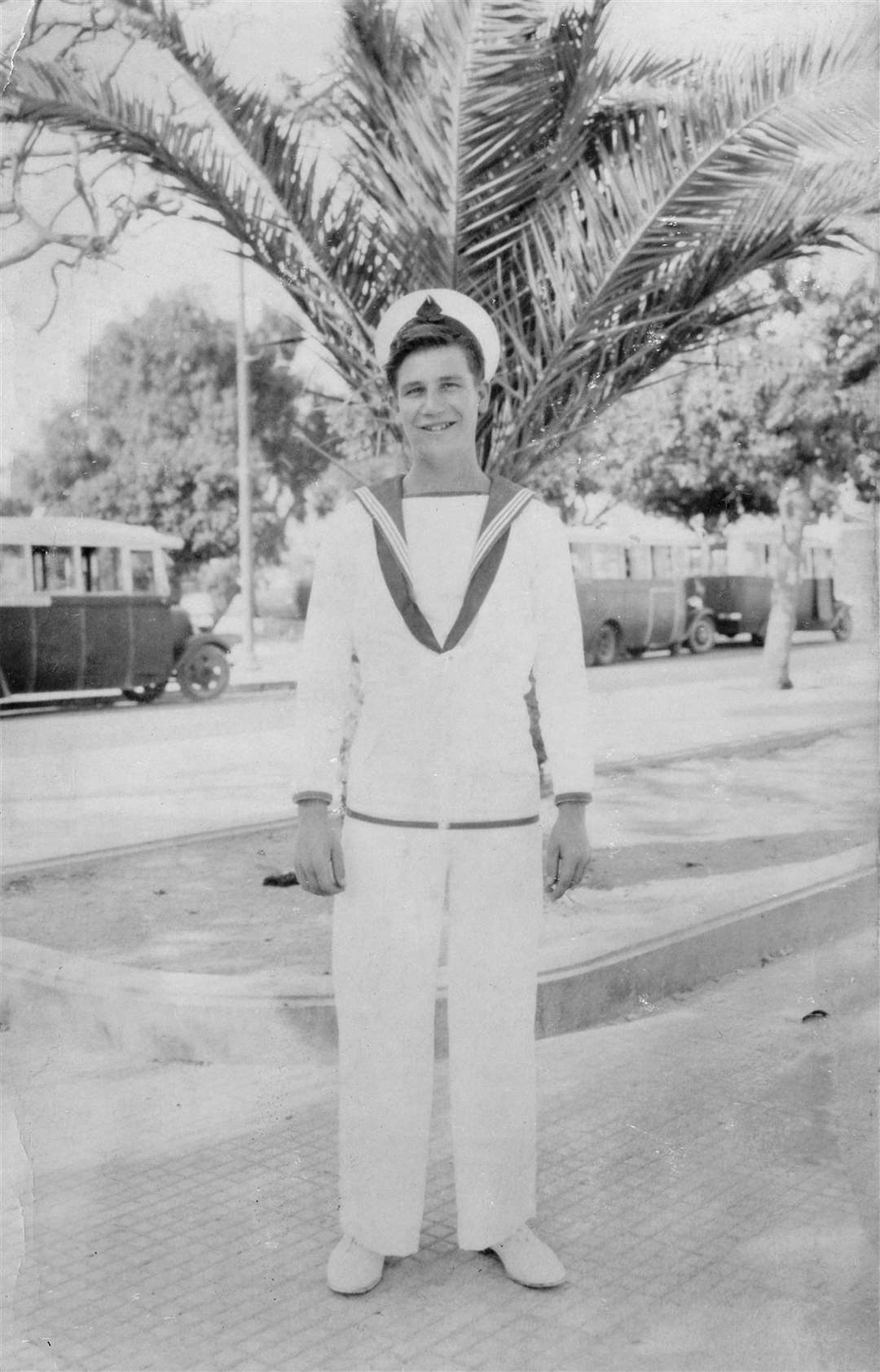 George Chandler served aboard a motor torpedo boat (Blind Veterans UK/PA)