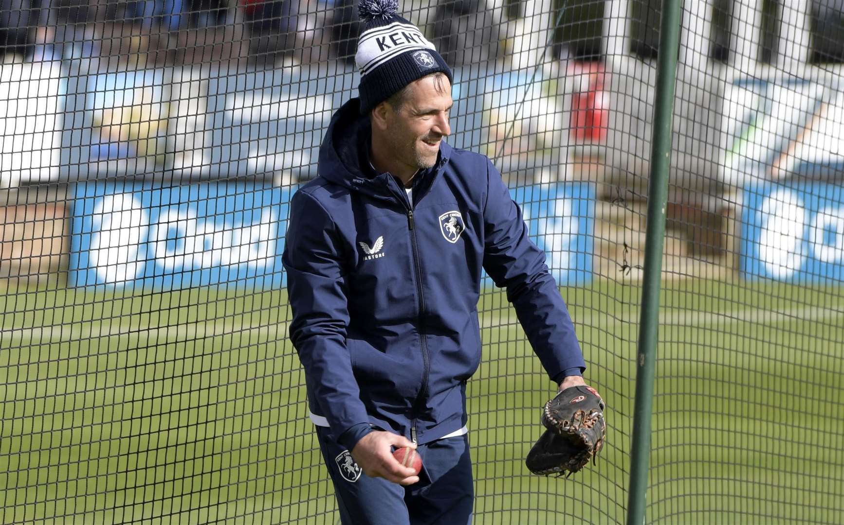 Kent batting coach Ryan ten Doeschate. Picture: Barry Goodwin