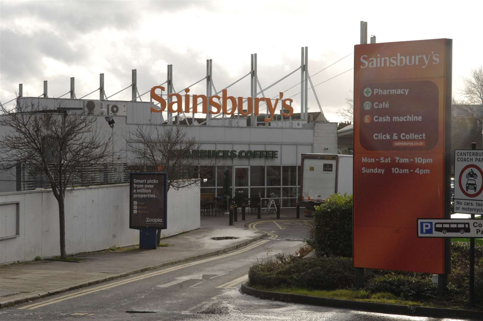 Police were called to Sainsbury’s in Kingsmead Road, Canterbury after a brawl