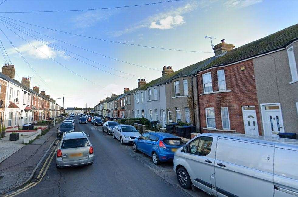 The incident happened yesterday in Birds Avenue, Garlinge, near Margate. Picture: Google